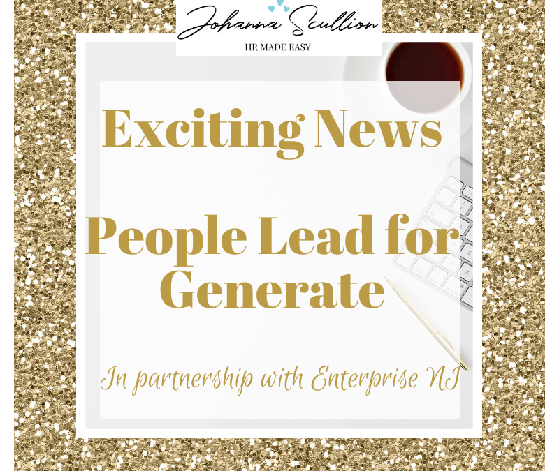 Exciting News – People Lead for Generate