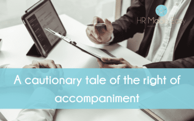 A cautionary tale of the right of accompaniment