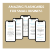 Sales Image displaying flash cards